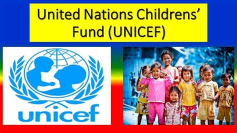 UNICEF's Role in Child Welfare .